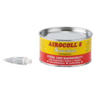 Airocoll S skaidrus poliesterinis cementas akmeniui 1 kg
