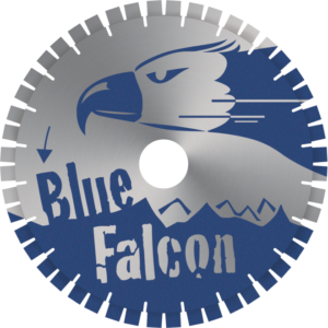 Deimantinis pjovimo diskas granitui Blue Falcon Ø400 mm