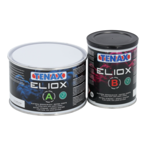 TENAX Eliox skaidrūs dviejų komponentų epoksidiniai klijai natūraliam ir lietam akmeniui 2,25 kg