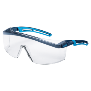 Uvex Astrospec 2.0 apsauginiai akiniai su bespalviu panoraminiu polikarbonato lęšiu