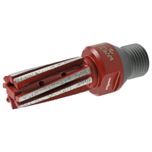 Weha Top-Racer raudona deimantinė pirštinė freza granitui, 20 mm