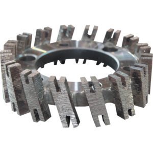 Weha Viper 90 mm segmentinis deimantinis šlifavimo ratas granitui